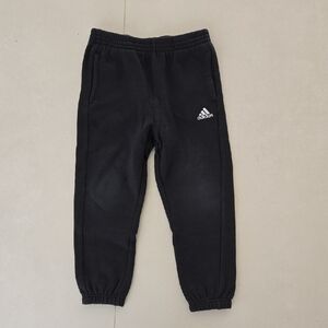 Adidas Kids Black Jogger Sweatpants Size 5Y